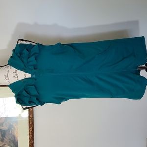 Evy's Tree, sleeveless dark teal hoodie